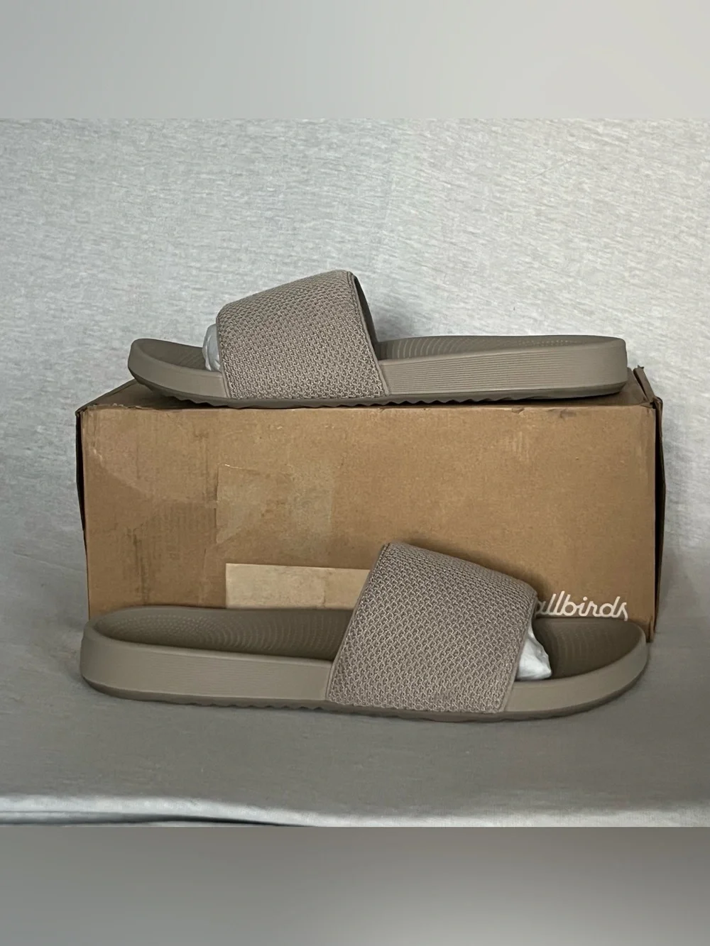 allbirds Mushroom Knit Slide Sandals